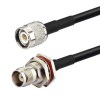 TNC Male to TNC Female with HLF 200 Cable 4 Ultra Low Loss HLF 200 Cable with TNC Male to TNC Female Jack Coaxial Connector