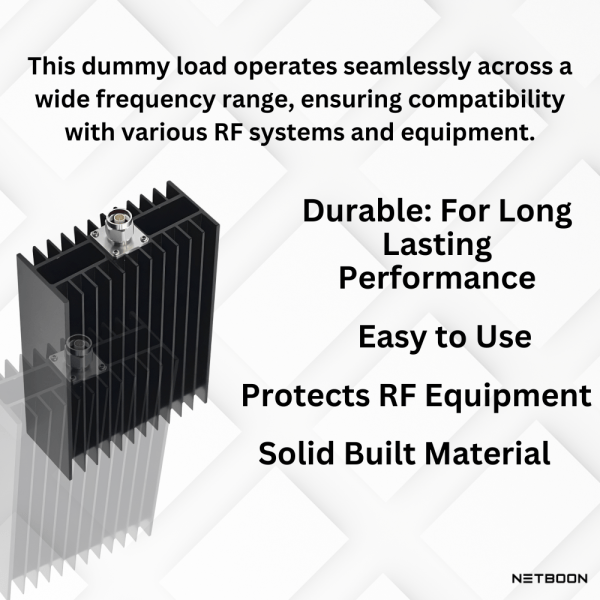 Dummy Load N Male 2 100 Watt Termination Load with N Male Type Connector-6GHz