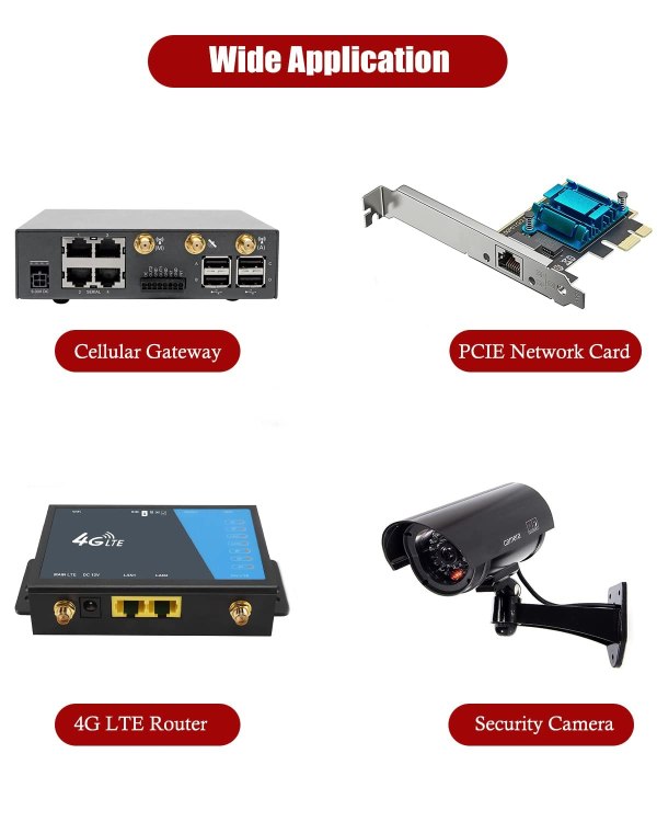 SMA Female to Dual SMA Male Y Type RG 316 Coaxial Extension Cable- 15cm