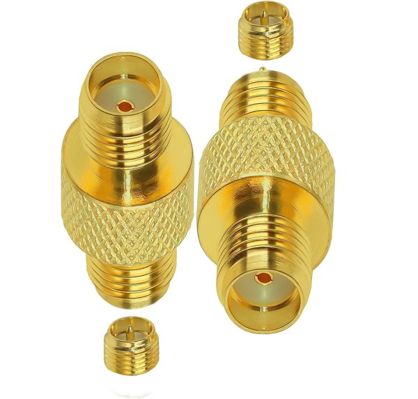 SMA Female to RP SMA Female Adapter 1 SMA Female to RP SMA Female Adapter