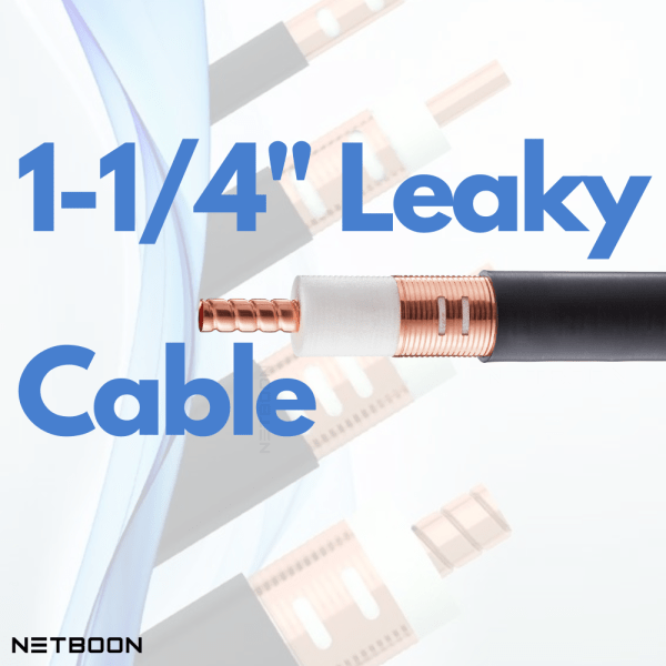 1-1-4 Leaky Cable 4 1-1/4" Radiating Leaky RF Coaxial Cables for VHF Radio
