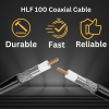 HLF 100 Flexible Coaxial Cable for Radio and Marine Applications