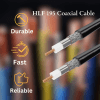 HLF 195 Cable 4 HLF 240 Extension Cable for CB Radio, Cell Tower Installations