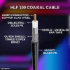 HLF 100 Flexible Coaxial Cable for Radio and Marine Applications
