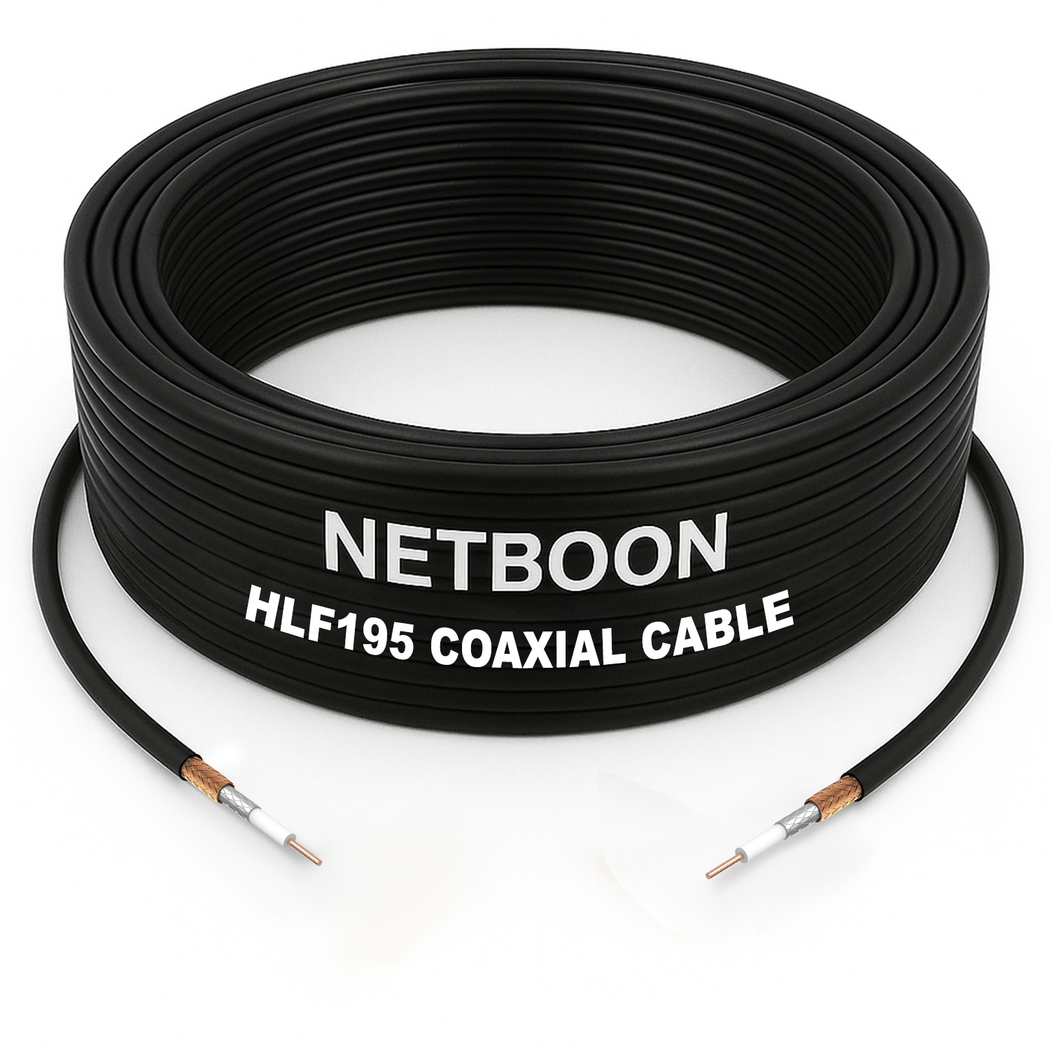 HLF 195 Flexible Coaxial Cable for Telecom Applications