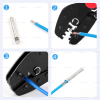 MC 4 Crimping Tool 8 Solar MC4 MC3 Crimping Pliers, Hand Crimper Tool for Solar Panel Cable and Connector
