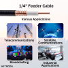 One Fourth Feeder Cable 2 ¼” LDF RF Coaxial Feeder Extension Cable for Antenna Amplifiers