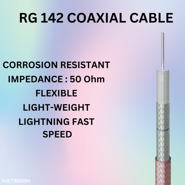 RG 142 cable 5 RG 142 Low Loss RF Coaxial Cable for Microwave Applications