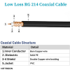 RG 214 cable 3 RG 214 Highly Flexible Coaxial Cable for Measuring Instrument | RF Radio