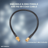 rg 59 6 RG 59 Low Loss Copper Coaxial Cable for Antenna Analyzer | Two Way Radio Communication