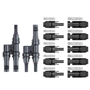 2 Way solar connector + Mc4 connector