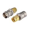 50 Ohm BNC Female Jack to SMA Male Plug SMA Male to BNC Female RF Adapter for Scanner, VHF-UHF Antenna, SDR Radio, Wireless LAN Devices NETBOON BNC Female to SMA Male Adapter | Pack of 2 | 50 Ohm RF Coaxial Connector | SMA Plug to BNC Jack Converter for Signal Booster, SDR, CCTV, Radio, RF Equipment