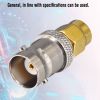 BNC FEMALE TO SMA MALE ADAPTER 1000x1000 (5) BNC Female to SMA Male Adapter | 50 Ohm RF Coaxial Connector | SMA Plug to BNC Jack Converter - PACK OF 2