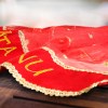 Customized Bride Entry Dupatta | Latest Collection of Personalized Bride Groom Name Chunni | Make Your Day Special-Red