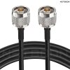 LMR 300 Cable with N Male to N Male Connector 7 HLF 300 Low Loss Flexible Jumper Wire with N Male to N Male Connector for Mobile Phone Signal Booster, Antennas, Amplifier
