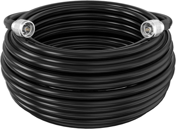 LMR 400 Cable with N Male to N Male Connector 1 HLF 400 Cable with N Male to N Male Connector