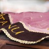 Customized Bride Entry Dupatta | Latest Collection of Personalized Bride Groom Name Chunni | Make Your Day Special-Pink