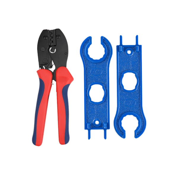 crimping tool with spanner