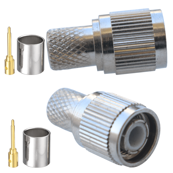NETBOON TNC Male Crimp Connector for lmr 300 cable