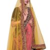 Sada Saubhagyawati Bhava Bridal Wedding Dupatta – Sequins Kiran Lace