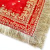 NETBOON Sada Saubhagyawati Bhava Bridal Wedding Dupatta with Sequins Lace | Dulhan Chunni 2.5m
