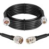 HLF400 Coaxial Cable Assembly – N Male to N Female Connector | High-Performance RF Cable by Netboon