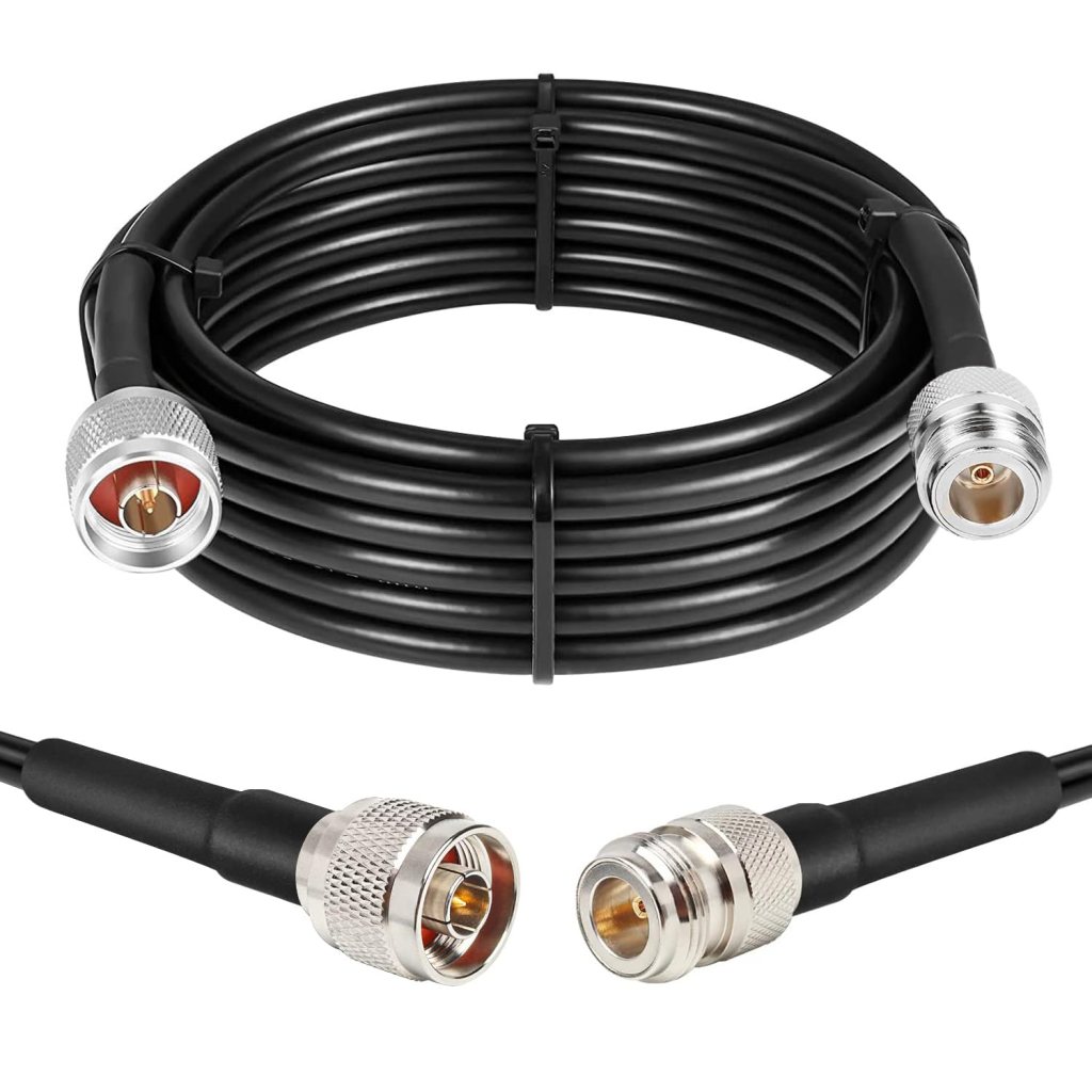 HLF400 Coaxial Cable Assembly – N Male to N Male Connector | Low-Loss ...
