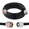 NETBOON HLF400 Coaxial Cable Assembly – N Male to RP-TNC Male Connector | 50 Ohm Low-Loss RF Cable for Wi-Fi, Networking & Industrial Applications