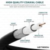 HLF400 Coaxial Cable Assembly – N Male to RP-TNC Male Connector | 50 Ohm Low-Loss RF Cable for Wi-Fi, Networking & Industrial Applications