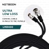 NETBOON HLF400 Coaxial Cable Assembly – N Male to TNC Female Connector | 50 Ohm Low-Loss RF Cable for Industrial & Wireless Applications
