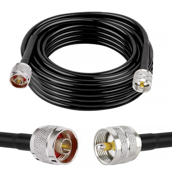 NETBOON HLF400 Coaxial Cable Assembly – N Male to UHF Male Connector | Low-Loss 50 Ohm RF Cable for Antennas & Communication Systems NETBOON HLF400 Coaxial Cable Assembly – N Male to UHF Male Connector | Low-Loss 50 Ohm RF Cable for Antennas & Communication Systems