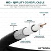 HLF-LMR400 CABLE ASSEMBLY WITH RF CONNECTOR 6GHZ (1) HLF400 Coaxial Cable Assembly with TNC Male to SMA Male Connector | 50 Ohm Low Loss RF Cable | Indoor & Outdoor Use