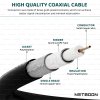 NETBOON HLF 400 Coaxial Cable Assembly N Male to SMA Male Right Angle Connector