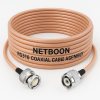 NETBOON RG316 Coaxial Cable Assembly with BNC Male to TNC Male Connector | High-Frequency Low Loss RF Jumper Cable for Test Equipment, CCTV Systems, and Communication Devices