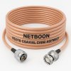 NETBOON RG316 Coaxial Cable Assembly with N Male to BNC Male Connectors NETBOON RG316 Coaxial Cable Assembly with N Male to BNC Male Connectors