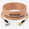 NETBOON RG316 Coaxial Cable Assembly – SMA Male Right Angle to MMCX Male Connectors | RF Jumper for Wireless Devices, Embedded Boards, Test Setups & GPS Systems