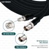 NETBOON HLF400 Coaxial Cable Assembly RP-SMA Male to TNC Female Connector 50 Ohm Low Loss Coax LMR400 Equivalent UV Resistant Dual Shielded Outdoor & Lab Use (2) NETBOON HLF400 Coaxial Cable Assembly | RP-SMA Male to TNC Female Connector | 50 Ohm Low Loss Coax | LMR400 Equivalent | UV Resistant | Dual Shielded | Outdoor & Lab Use
