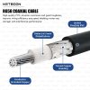 RG58 Coaxial Cable Assembly with BNC Male Right Angle to BNC Male Right Angle Connector