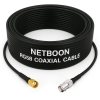 NETBOON RG58 Coaxial Cable Assembly with SMA Male to BNC Female Connectors 50 Ohm Low-Loss RF Jumper for Antennas, Test Equipment & Communication Systems (1) NETBOON RG58 Coaxial Cable Assembly with SMA Male to BNC Female Connectors | 50 Ohm Low-Loss RF Jumper for Antennas, Test Equipment & Communication Systems