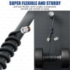 NETBOON RG58 Coaxial Cable Assembly with TNC Female to TNC Male Right Angle Connectors 50 Ohm RF Jumper for Communication Panels, Lab Testing (2) NETBOON RG58 Coaxial Cable Assembly with TNC Female to TNC Male Right Angle Connectors | 50 Ohm RF Jumper for Communication Panels, Lab Testing