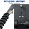 RG58 Coaxial Cable with UHF Male to N Female Connector | Low Loss 50 Ohm RF Cable