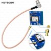 NETBOON RG178 Coaxial Cable Assembly with BNC Male Right Angle to IPEXIPXUFL Connector (5) RG178 Cable with UFL/IPEX to BNC Male Right Angle Connector | Ultra-Thin Low Loss RF Coaxial Cable for Wireless, IoT, GPS & Communication Devices