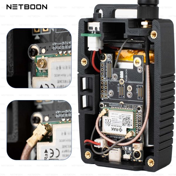 NETBOON RG178 Cable with UFL/IPEX to BNC Male Connector | Ultra-Thin Low Loss RF Cable for IoT, GPS, WiFi & Communication Devices