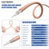NETBOON RG178 Coaxial Cable Assembly with N Female to IPEXIPXUFL Connector (4) NETBOON RG178 Cable with UFL/IPEX to N Female Bulkhead Connector | Ultra-Thin Low Loss RF Coaxial Cable for IoT, WiFi, GPS, and Embedded Systems
