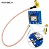 NETBOON RG178 Cable with UFL/IPEX to SMA Female Right Angle Connector | Ultra-Thin Low Loss RF Coaxial Cable for IoT, GPS, WiFi & Embedded Devices