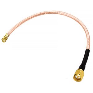 NETBOON RG178 Coaxial Cable Assembly with SMA Male to UFLIPXIPEX Connector High Frequency Low Loss RF Pigtail Jumper Wire for Antenna, Wireless Router and Module Applications