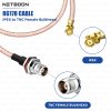 NETBOON RG178 Coaxial Cable Assembly with TNC Female to IPEX/IPX/UFL/MHF1 Connector