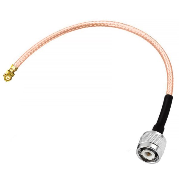 RG178 Cable with UFL/IPEX to TNC Male Connector | Flexible Low Loss RF Coaxial Cable for IoT, WiFi, GPS & Embedded Devices