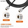 HLF200 RF Coaxial Cable with N Female to N Female Connector Robust RF Extension Cable for Industrial and Communication Use (7) HLF200 RF Coaxial Cable with N Female to N Female Connector Robust RF Extension Cable for Industrial and Communication Use