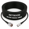 HLF200 RF Coaxial Cable with N Male to BNC Female Connector Reliable Signal Path for Lab & Industrial Use